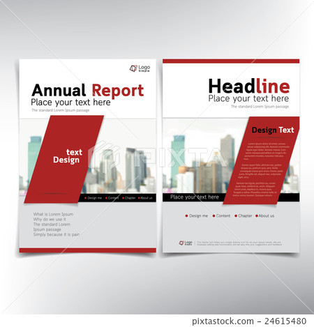 Modern business cover page, vector template Modern business cover page, vector template 24615480