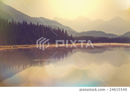 Lake in Alaska 24615549