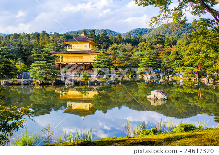 kinkaku-ji, The Golden Pavilion in Kyoto, Japan kinkaku-ji, The Golden Pavilion in Kyoto, Japan 24617320
