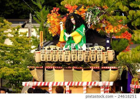 參觀Kakunodate Shinmeicho神社的Hikiyama背後的景色 24618251