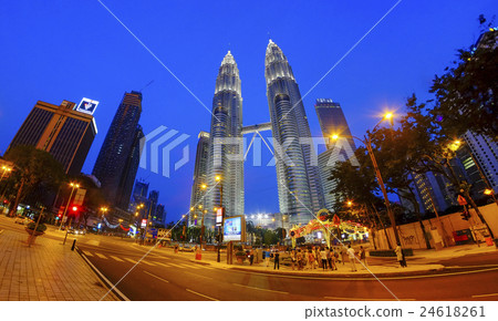 Petronas Twin Towers or KLCC, Malaysia Petronas Twin Towers or KLCC, Malaysia 24618261