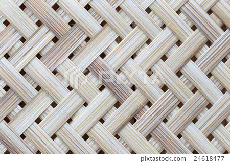wooden surface of pattern wicker bamboo. wooden surface of pattern wicker bamboo. 24618477