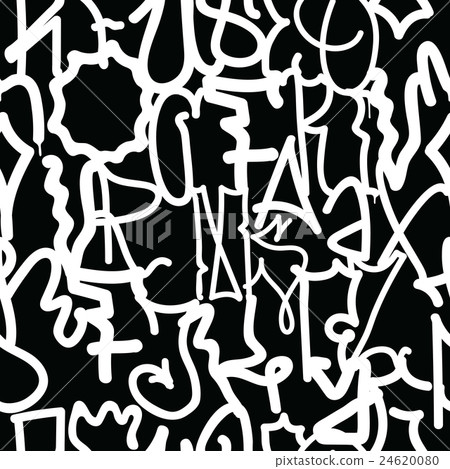 Graffiti Background Pattern Graffiti Background Pattern 24620080