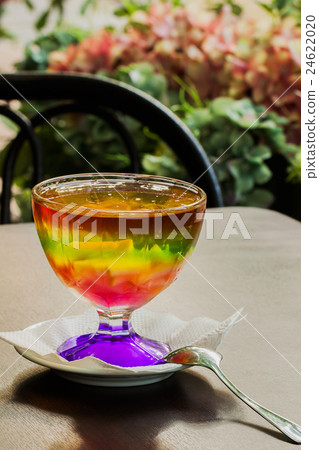 Chilled jelly colorful assortment of summer Chilled jelly colorful assortment of summer 24622020