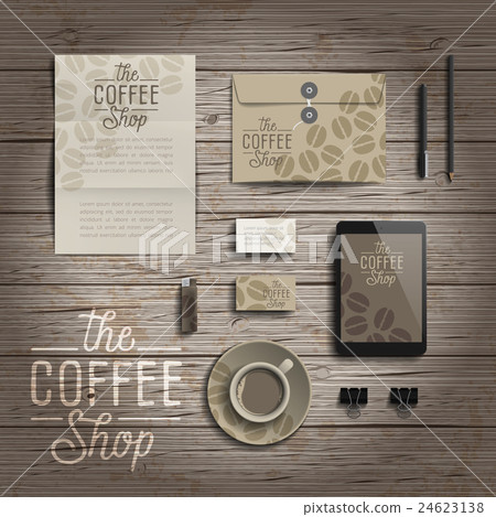 Corporate identity print template Corporate identity print template 24623138