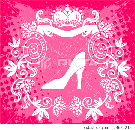 Decorative frame with crown Decorative frame with crown 24623212