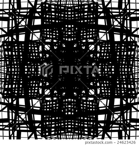 Vector hand-drawn seamless pattern with abstract - Stock Illustration ...