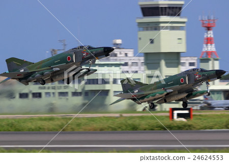 Air Self Defense Force Fighter Take-Off RF-4 EJ 24624553
