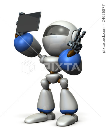 Cute robot to take self 24626877