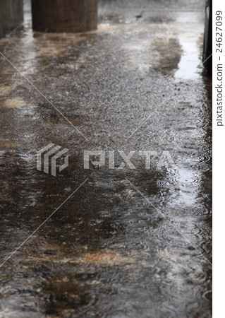 Heavy rain typhoon water 24627099