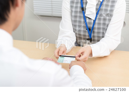 Medical staff, receptionist image 24627100