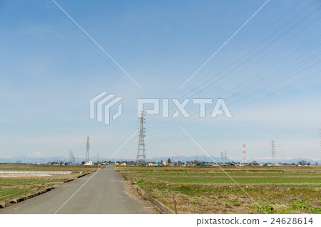 Power distribution tower Power distribution tower 24628614