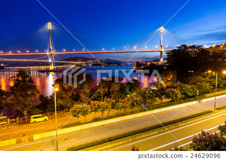 Ting Kau Bridge in Hong Kong 24629096