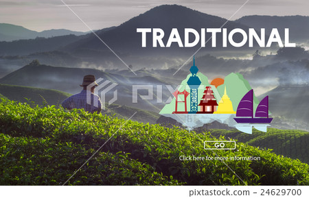 Traditional Celebrate Fastival Pattern Style Concept 24629700