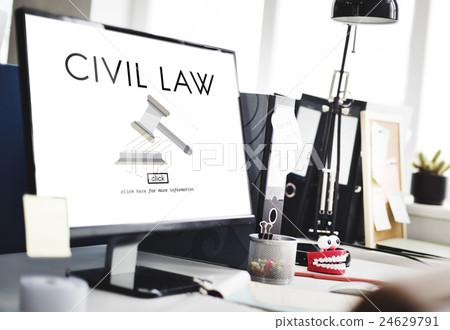 Civil Law Common Justice Legal Regulation Rights Concept 24629791
