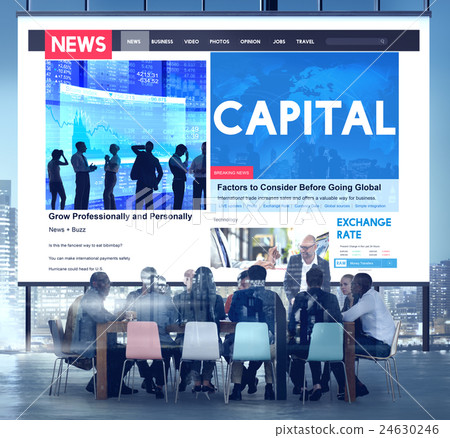 Capital Finance Business Money Profit Concept 24630246
