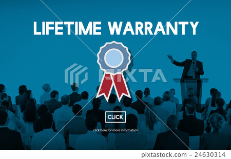 Lifetime Warranty Excellence Performance Product Concept 24630314
