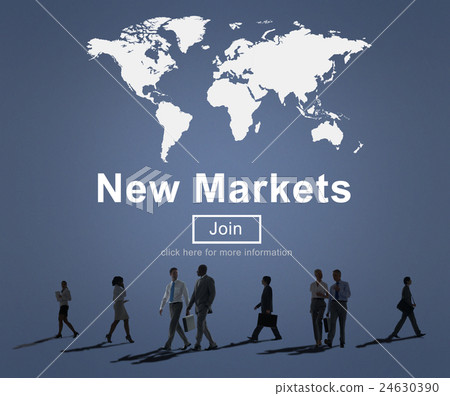 New Markets Commerce Selling Global Business Marketing Concept New Markets Commerce Selling Global Business Marketing Concept 24630390
