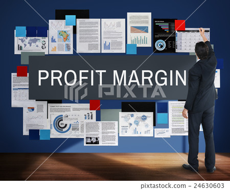 Profit Margin Payments Revenue Budget Concept Profit Margin Payments Revenue Budget Concept 24630603