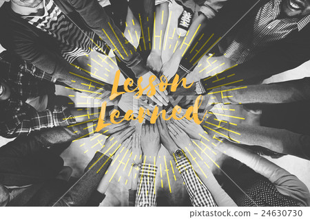 Lesson Learned Educate Learn Knowledge Education Learning Concept Lesson Learned Educate Learn Knowledge Education Learning Concept 24630730