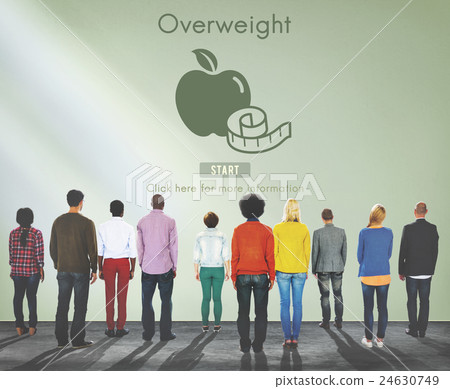 Overweight Diet Eating Disorder Unhealthy Diabetes Fat Concept Overweight Diet Eating Disorder Unhealthy Diabetes Fat Concept 24630749