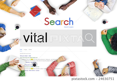 Vital Vitality Live Critical Active Essential Important Concept Vital Vitality Live Critical Active Essential Important Concept 24630751