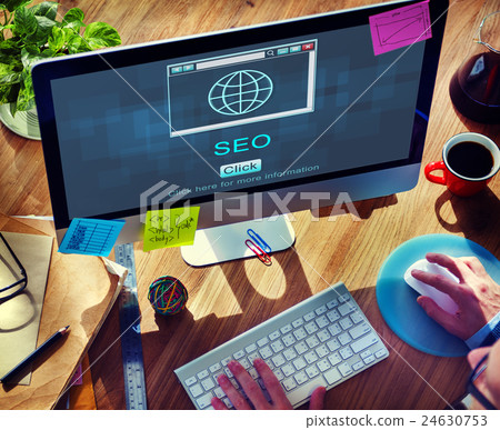 SEO Online Website Web Hosting Technology Concept SEO Online Website Web Hosting Technology Concept 24630753