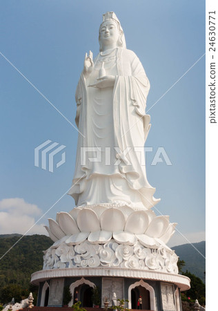 天貓座寺廟Kannon在峴港，越南 24630771