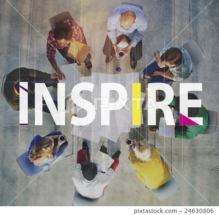 Inspire Ideas Creative People Graphic Concept Inspire Ideas Creative People Graphic Concept 24630806