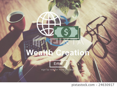 Wealth Creation Affluence Investment Concept 24630917