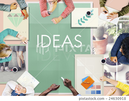 Be Raw Creative Design Ideas Concept 24630918