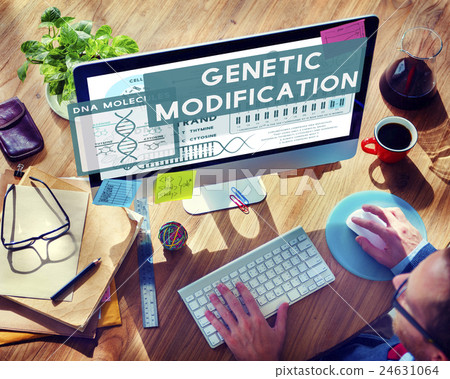 Genetic Mutation Modification Biology Chemistry Concept 24631064