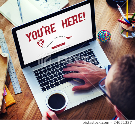 Navigation GPS City Locator Explore Concept 24631327