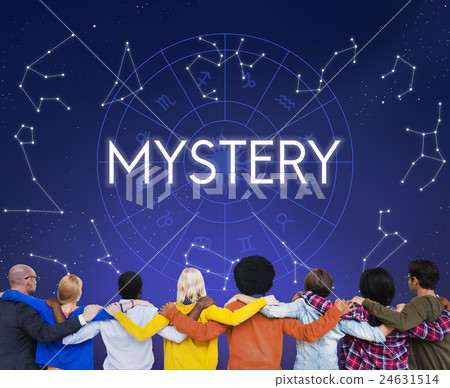 Mystery Planets Horoscpoe Astrology Concept Mystery Planets Horoscpoe Astrology Concept 24631514