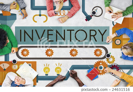 Inventory Stock Manufacturing Assets Goods Concept 24631516