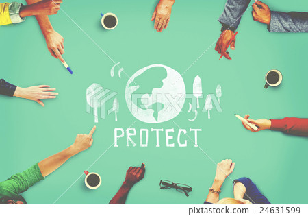Earth Day Ecology Save Earth Concept 24631599