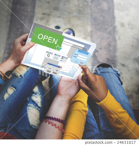 Open Clear Entrance Free Service Wide Entrance Concept Open Clear Entrance Free Service Wide Entrance Concept 24631817