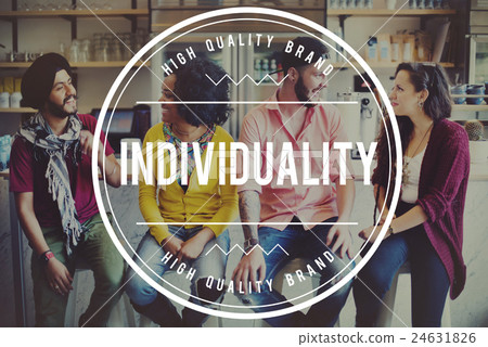 Individuality Individual Standout Outstanding Distinctive Concept 24631826