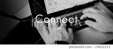 Connect Link Communication Contact Network Concept 24632253