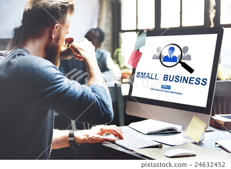 Small Business Information Development Niche Concept 24632452