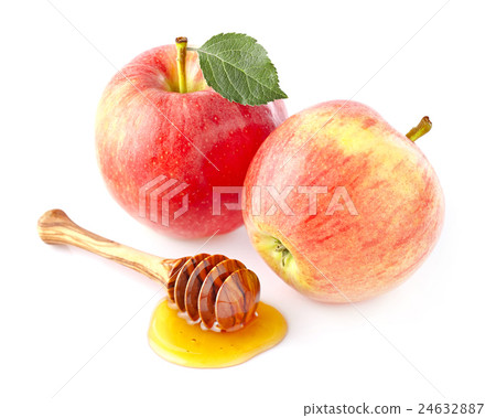 Apple with honey Apple with honey 24632887