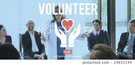 Volunteer Organization Social Help Support Concept Volunteer Organization Social Help Support Concept 24633144