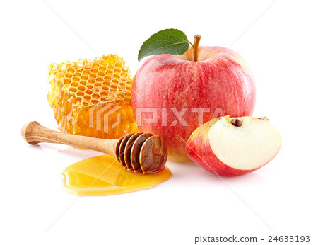Apple with honey Apple with honey 24633193