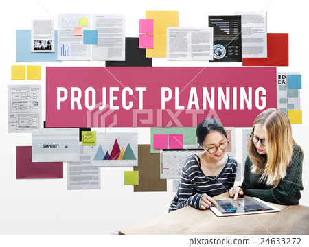 Project Planning Estimate Forecast Predict Task Concept 24633272