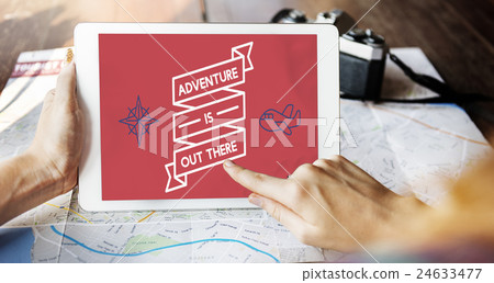 Destination Vacation Adventure Travel Trip Concept Destination Vacation Adventure Travel Trip Concept 24633477