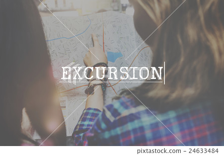 Travel Destination Excursion Itinerary Concept 24633484