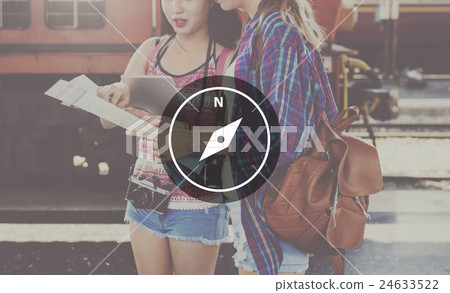 Location Destination Navigation Map Journey Concept Location Destination Navigation Map Journey Concept 24633522