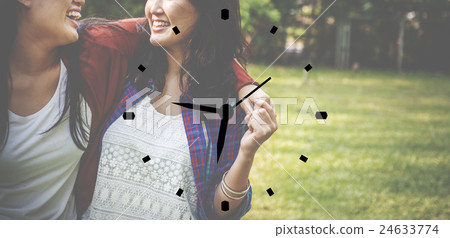 Clock Duration Time Leisure Hour Concept 24633774