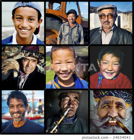 Diversity Multi-ethnic Asian Culture Concept Diversity Multi-ethnic Asian Culture Concept 24634041