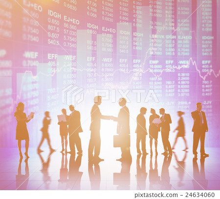 Business People Collaboration Team Teamwork Professional Concept 24634060